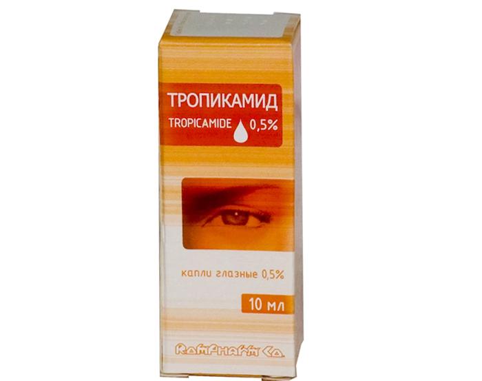 Какие капли используют для расширения зрачков - время действия